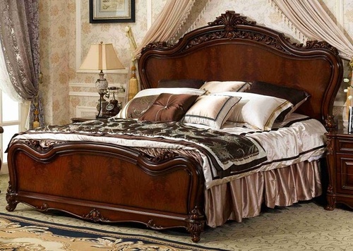 Кровать OYF-802-1 София 180*200 RED CHERRY