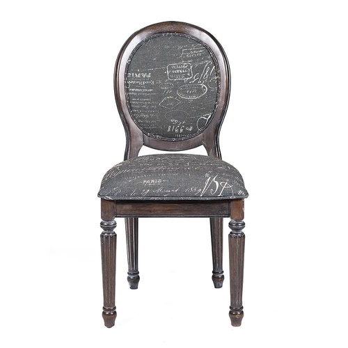 Стул Parisa ( mod. PA-SC) (Antique walnut)(ткань: французское письмо)