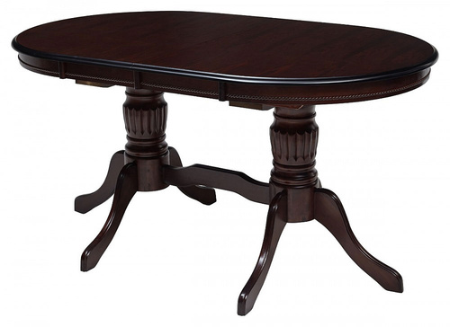 Стол TS OLIVIA овальный, DARK WALNUT(OL-T6EX(AV)) 