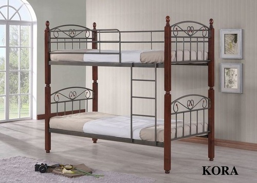 Двухъярусная Кровать Кора - DD (Kora) 90*190 см Темный орех