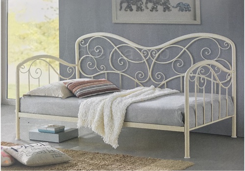 Кровать Inga 90 х 200 см glossy ivory