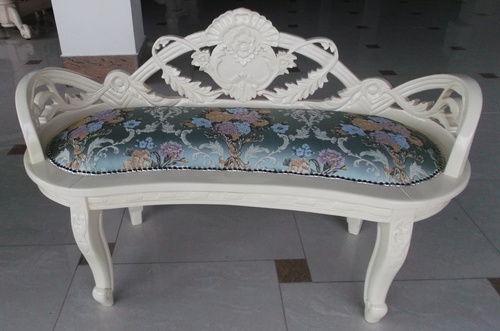 Кушетка MK-2489-IV Rose Bench IVORY