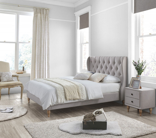 Кровать SWEET DIEGO 160*200 ткань Stone 3