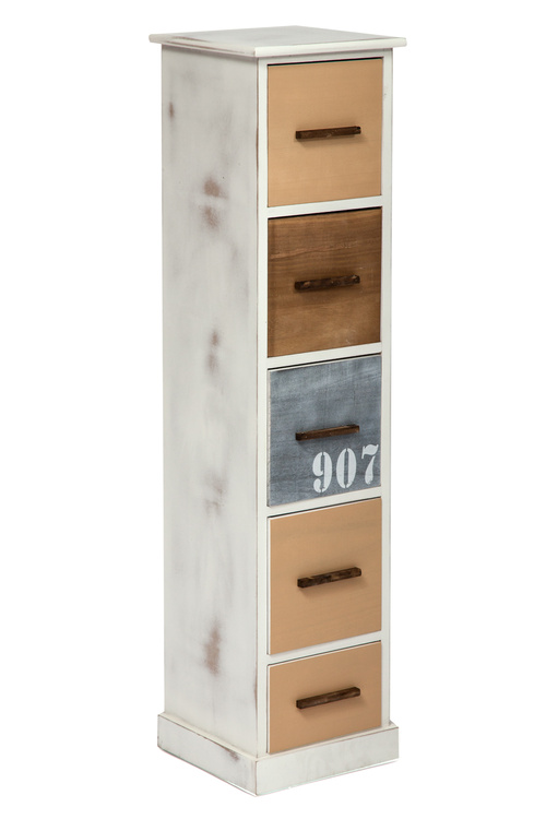 Тумба с 5 ящиками Secret De Maison MARITIME 5 mod. HX16-001NS butter white