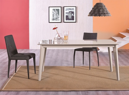 MK-5904-LG. Стол прямоугольный раскладной Light Grey