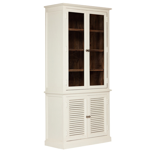 Шкаф книжный Secret De Maison RIVIERA (mod. 2126) (Antique white/white wash)