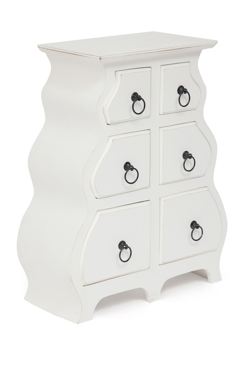 Комод с 6 ящиками Secret De Maison «Corniere» (mod. 217-1105) (ANTIQUE WHITE)