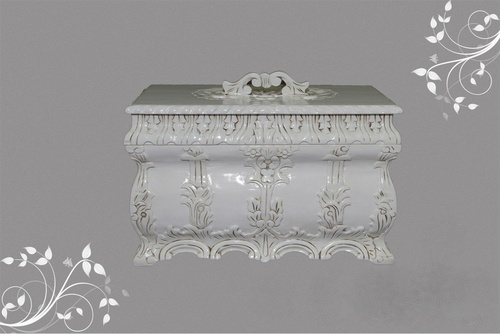 Сундучок HK-836 White glaze
