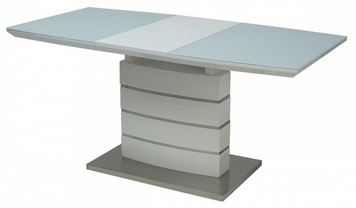 Стол ALFA 120 GLASS Белый