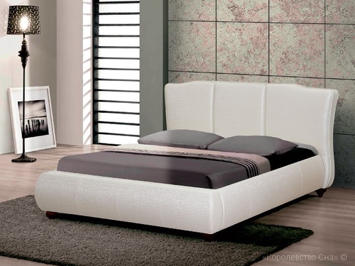Кровать LONTARO 180х200 Жемчужный (без основания)