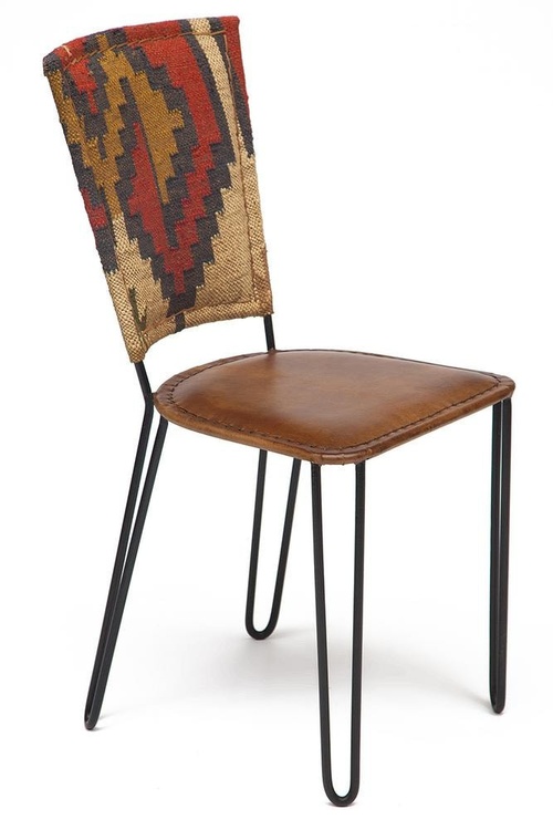 Стул BRIDELL KILIM M-2132 Античный светло-коричневый
