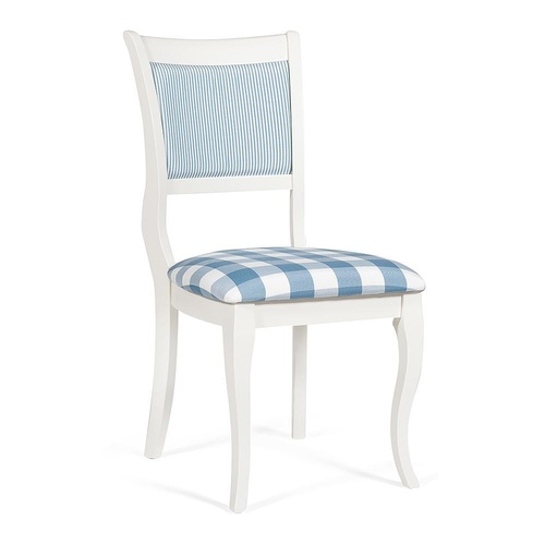 Стул «Bianca» (BI-SC(B)) (blue) (Ivory white (слоновая кость))