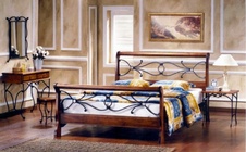 Кровать Амбер (160х200) Майер браун