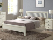 Кровать I-3601 (100х200) Белый с патиной