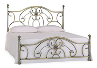 Кровать двуспальная «Элизабет» (Elizabeth) 160*200 см, Antique Brass