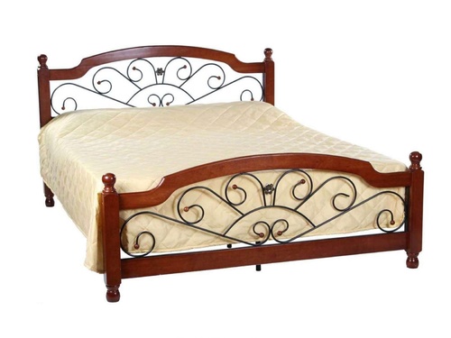 Кровать  PS 809L  160*200 см (Rose Oak - вишня)