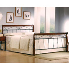 Кровать АТ-9060 160*200 см (Rose Oak - вишня)