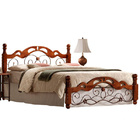Кровать  PS 8812 160*200 см (Rose Oak - вишня)