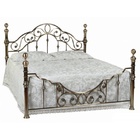 Кровать 9603 Antique brass- Античная медь