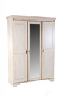 Шкаф Iren 3-х дверный с зеркалом Античный бежевый