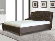 Кровать Insigne 160х200 Темно-коричневый матовый (без основания)