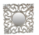 Зеркало Carved античное серебро