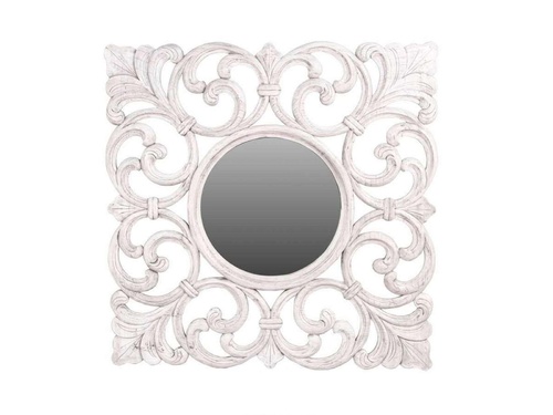 Зеркало Carved античный серый (Duco+Glaze Black)