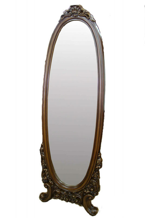 Зеркало напольное Виолетта OYF-801-2 Темный орех