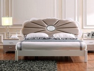 Кровать Novita-004 160х200 см Какао с белым