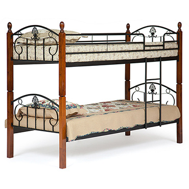Кровать двухъярусная «Болеро» ( Bolero) (метал. каркас) + основание (90 см x 200 см)