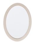 Зеркало овальное "Florence" MK-5052-AWB (Молочный/Итал.орех)