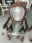 Кресло 809 A MK-1344 ткань серо-коричневая (N 805)
