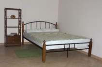 Кровать 915-М (120х200/Черный металл)