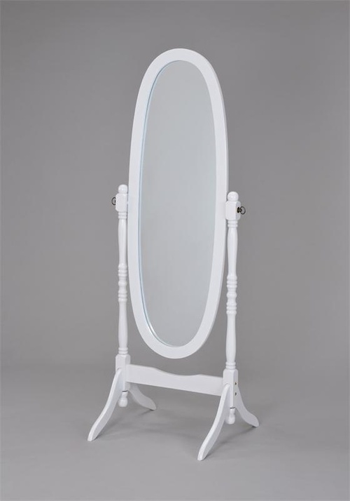 MK-2301-WT. Зеркало напольное Белый