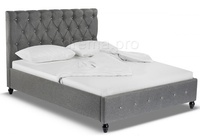 Кровать Relax 160 x 200 темно-серая
