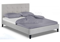 Кровать Veronika 160 x 200 серебряная